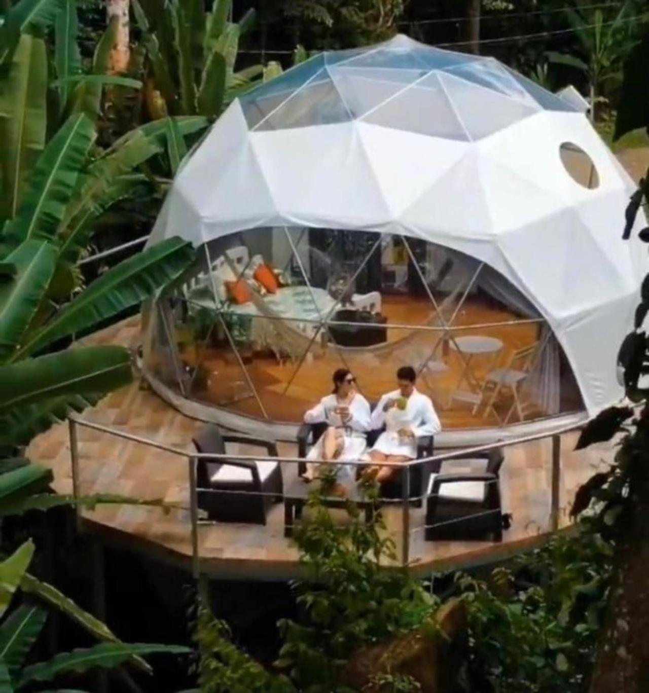 Hotel Faith Glamping Dome Costa Rica Manzanillo  Exteriér fotografie